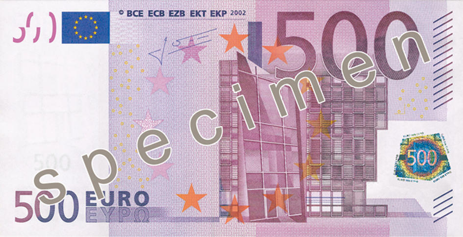 Nota de €500