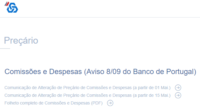 Garantia bancária cgd